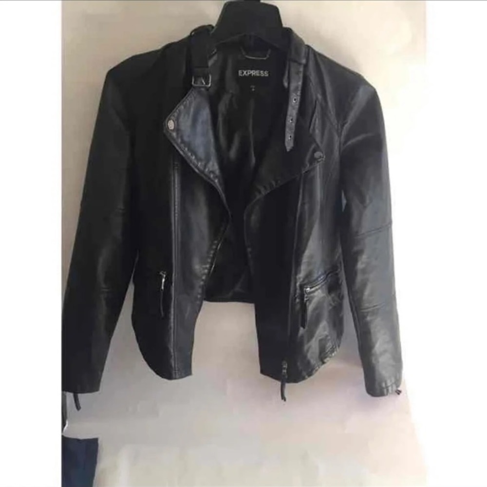 Leather jacket